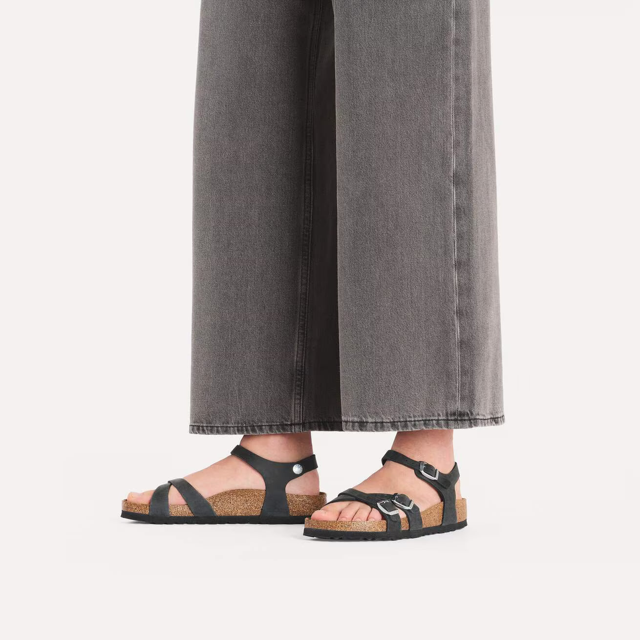 Birkenstock 1021487 Kumba Pelle oliata Black
