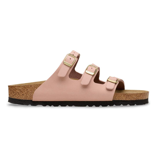 Birkenstock 1031813 Florida Fresh Pelle Nubuck Soft Pink