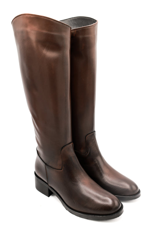 Gaia Shoes Stivali Pelle P75