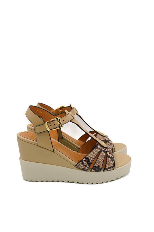 Stonefly 223867 Sandali con zeppa Ely 24