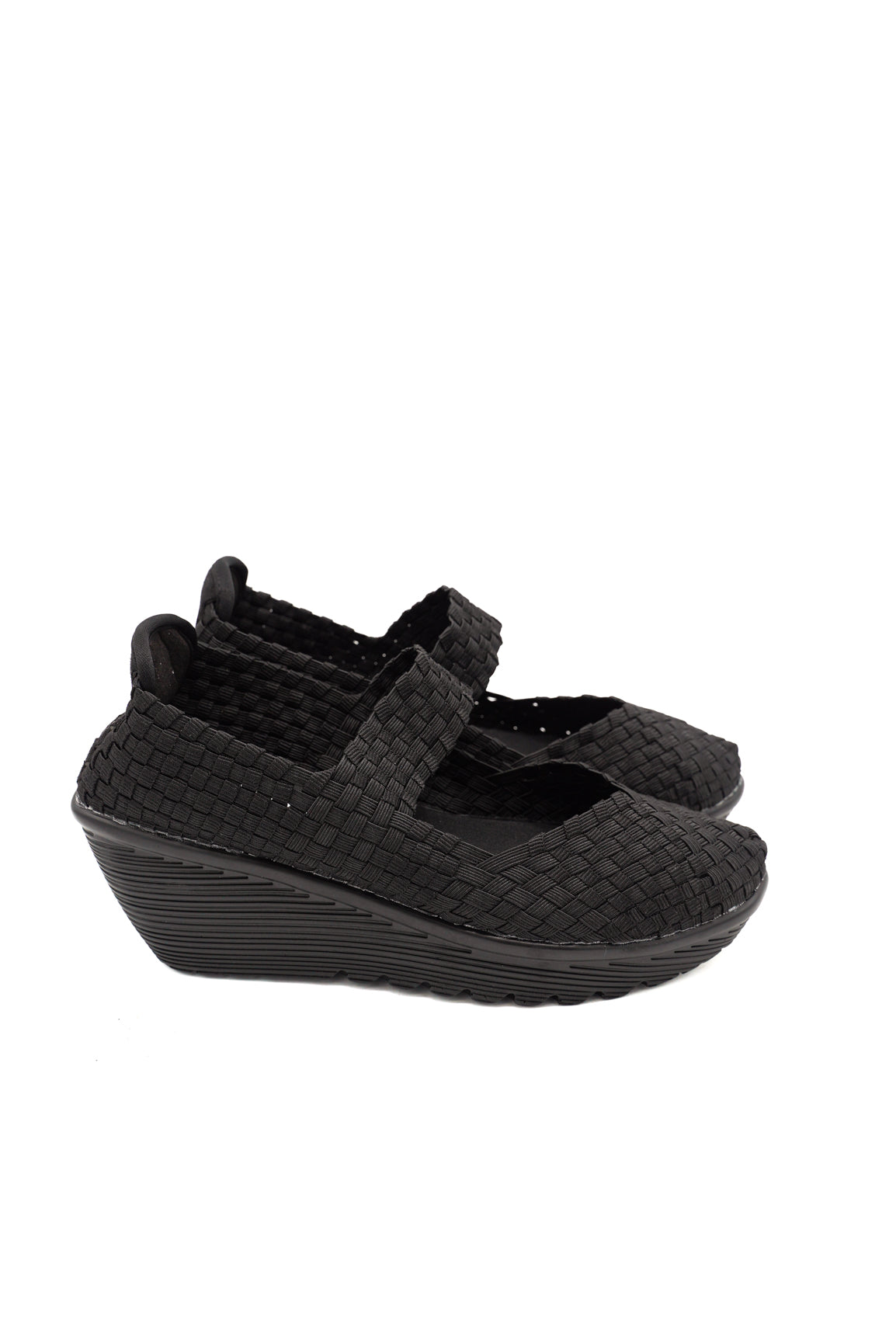 Gaia Shoes 469-6W Scarpe modello Mary Jane con tomaia intrecciata