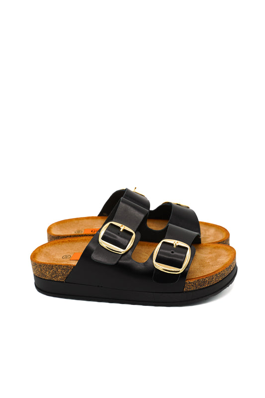 Gaia Shoes Orietta sandali donna doppia fibbia
