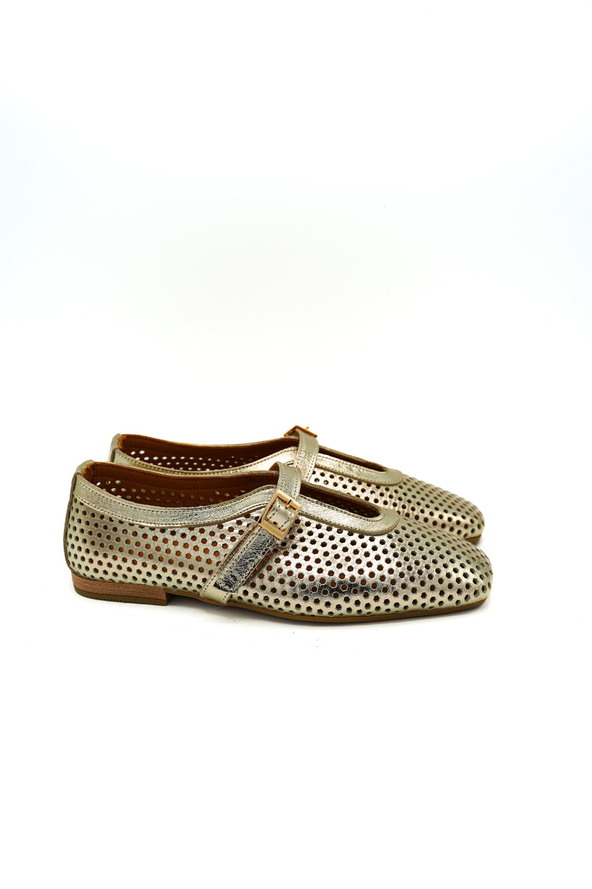 Scarpissime 868 304 Ballerine traforate con cinturino Mary Jane