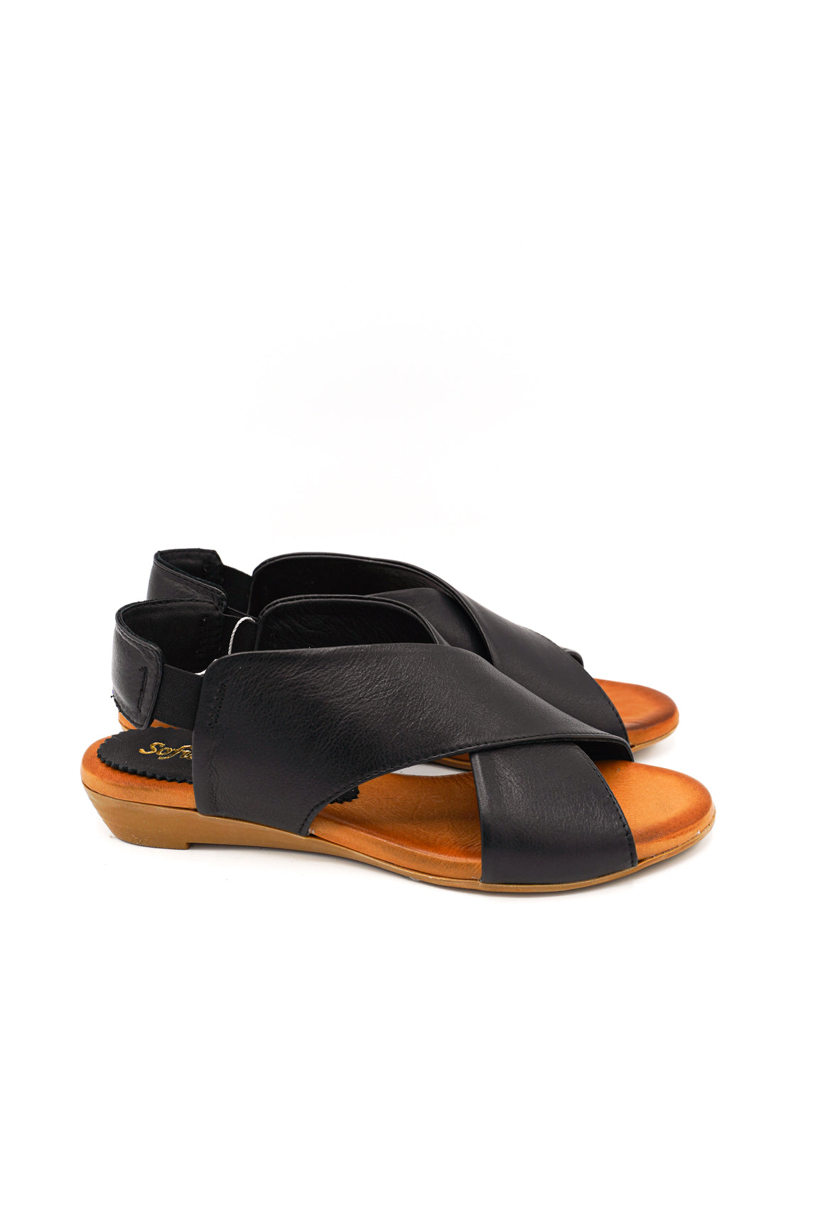 Sofia Mare 9011 Sandali a fasce incrociate e tacco basso