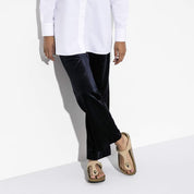 Birkenstock 1018999 Gizeh plantare morbido Pelle Nubuck Sandcastle