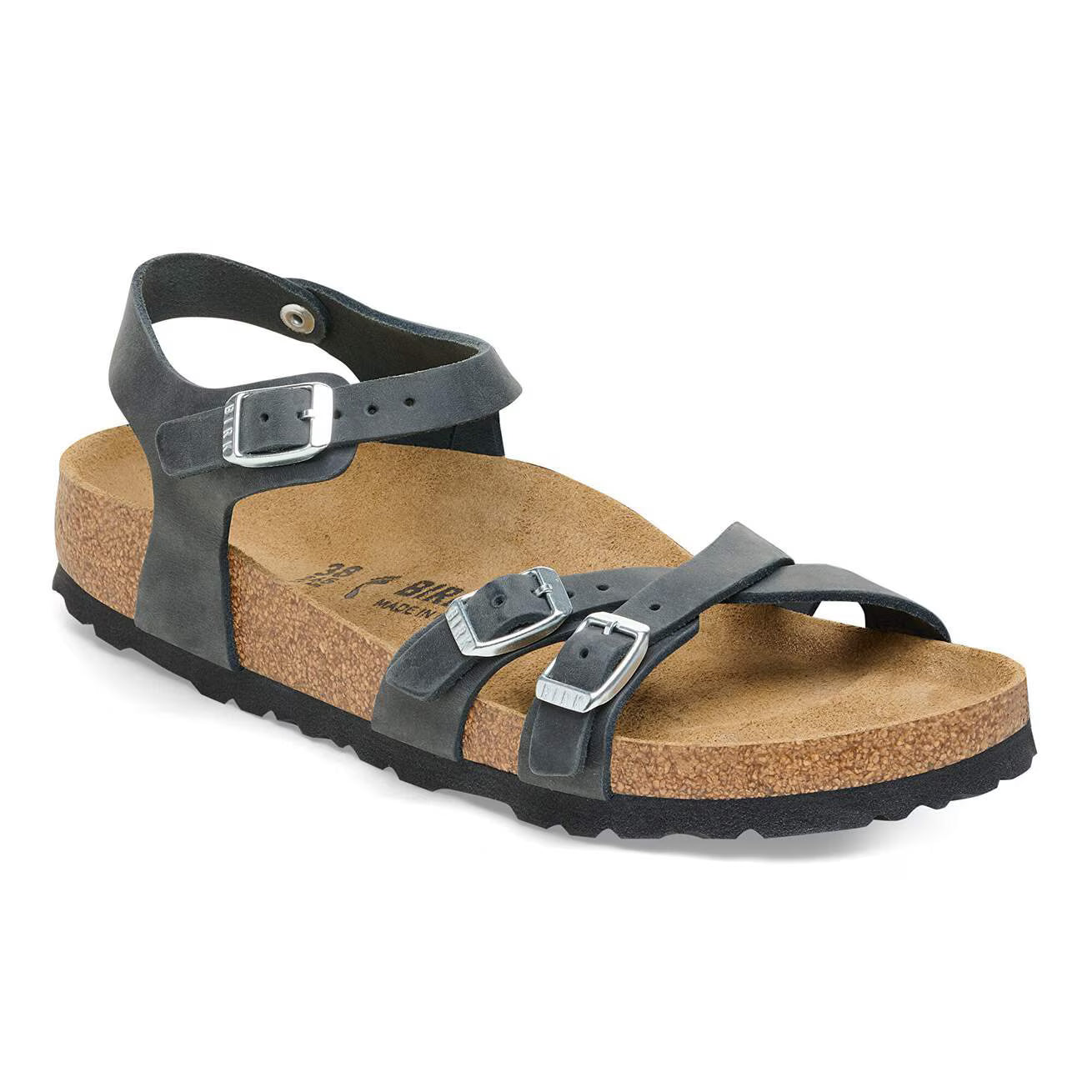Birkenstock 1021487 Kumba  Pelle oliata Black
