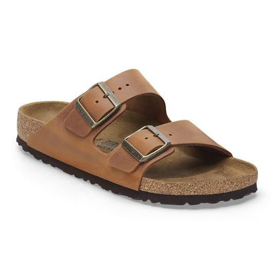 Birkenstock 1028401 Arizona  Pelle oliata Cognac