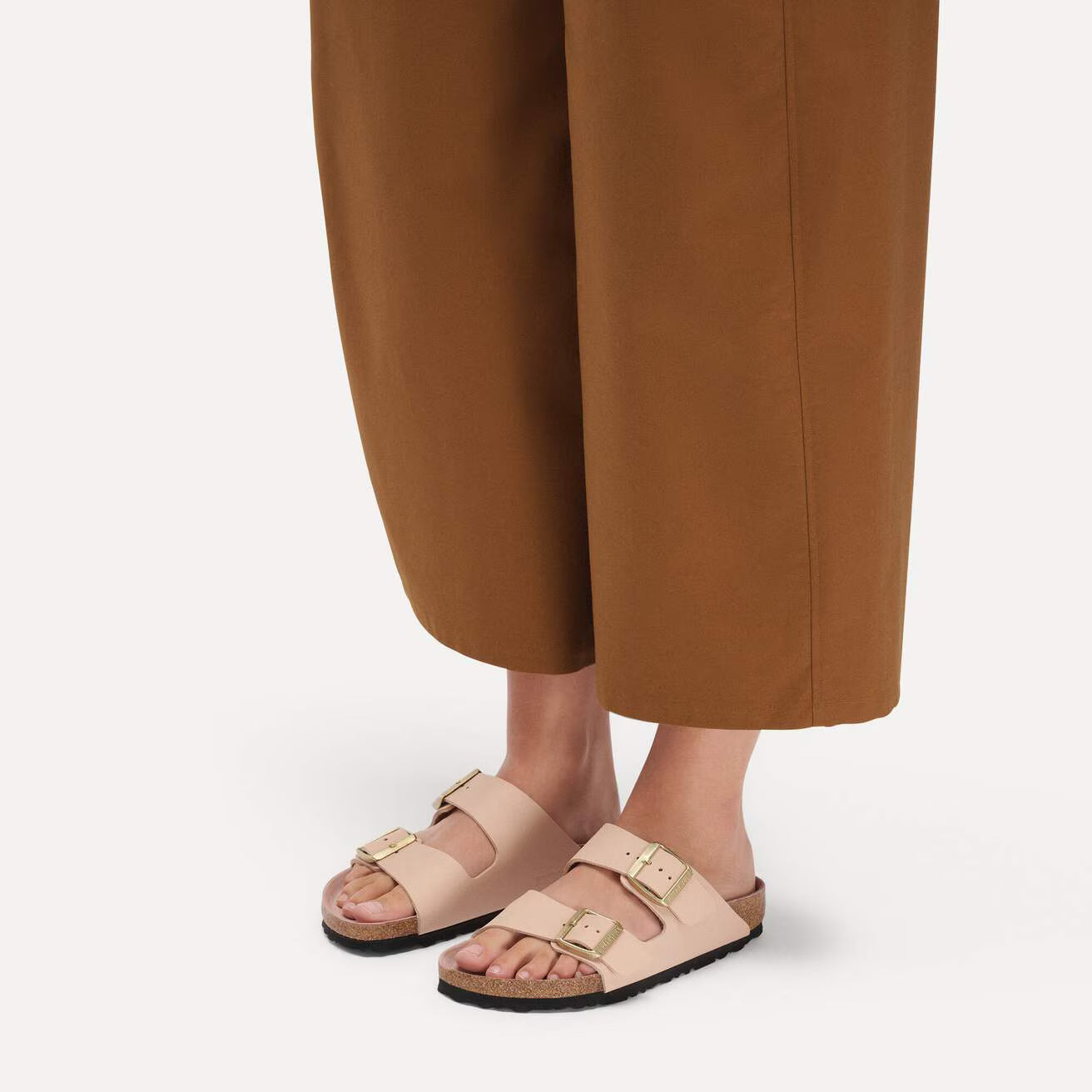 Birkenstock 1031525 Arizona Birko-Flor Triples New Beige/Pink Clay