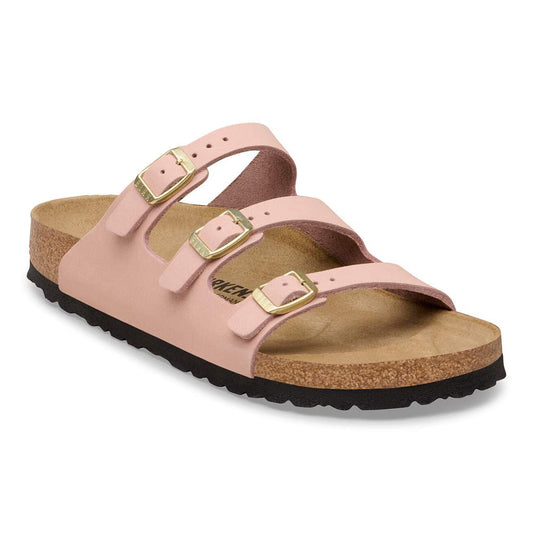 Birkenstock 1031813 Florida Fresh  Pelle Nubuck Soft Pink