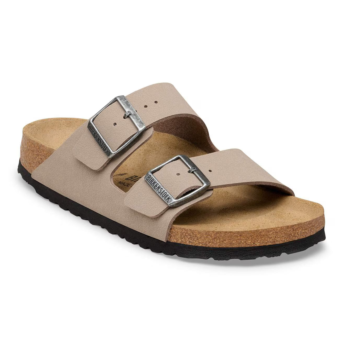 Birkenstock 1032070 Arizona Birko-Flor Nubuck Gray Taupe