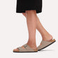 Birkenstock 1032070 Arizona Birko-Flor Nubuck Gray Taupe
