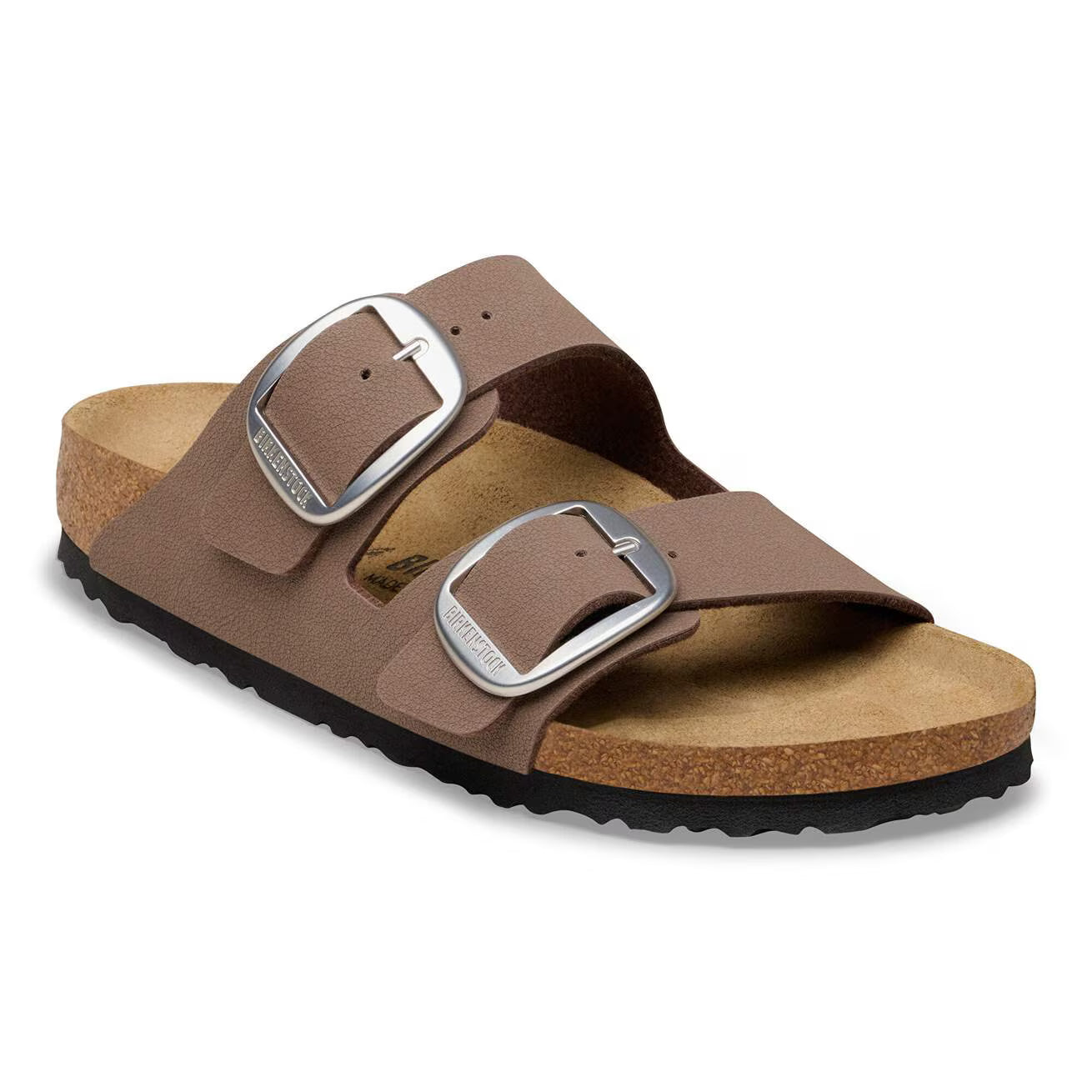 Birkenstock 1032081 Arizona Big Buckle Birko-Flor Nubuck Mocca