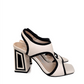 Rockaway 84610 Sandali con aperture laterali e tacco chunky