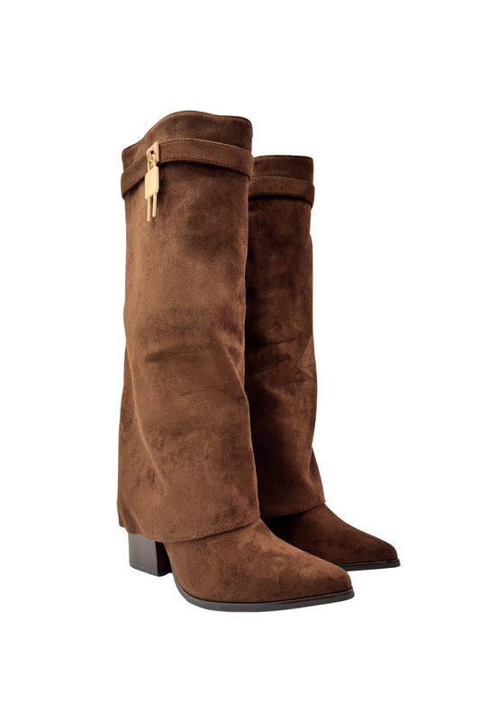 Gaia Shoes Stivali Beatrice Brown