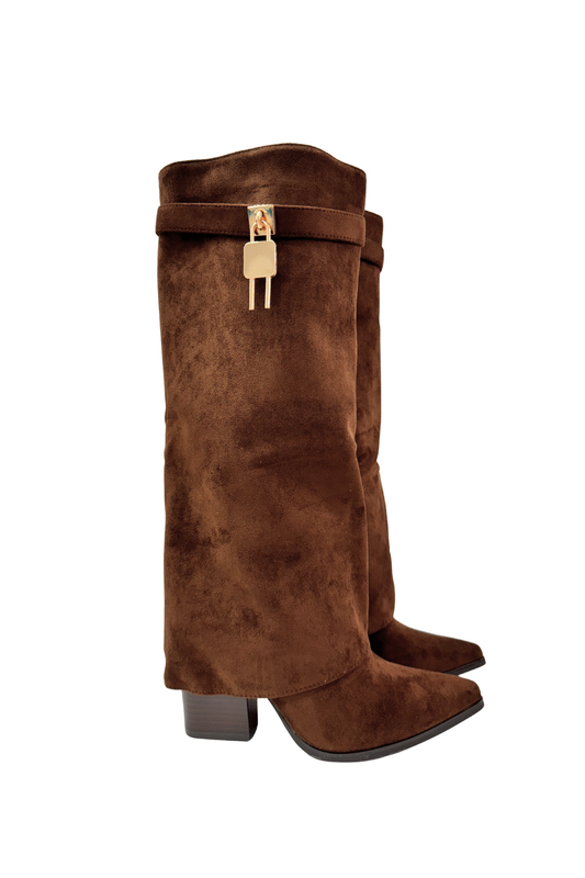 Gaia Shoes Stivali Beatrice Brown