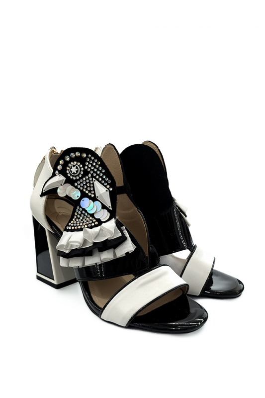 Rockaway 85857 Sandali con strass e ruches