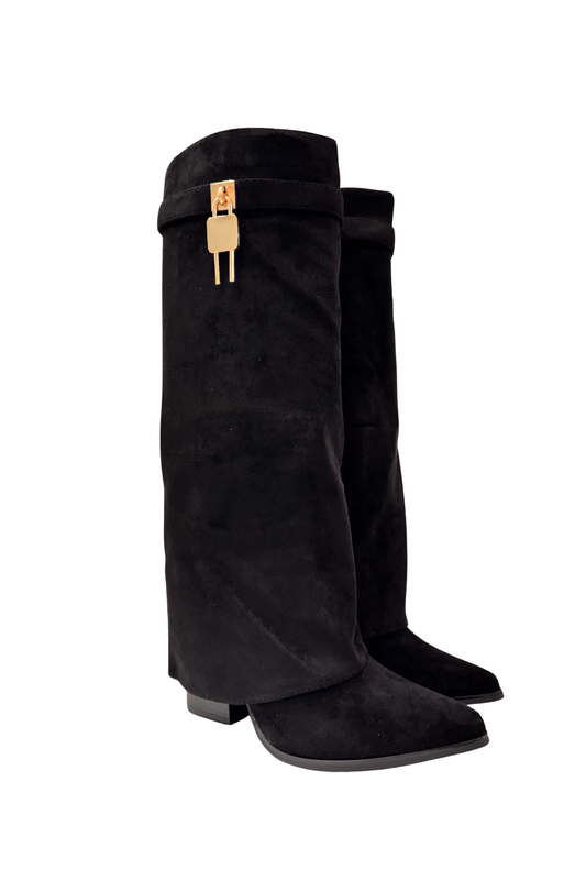 Gaia Shoes Stivali Beatrice Black