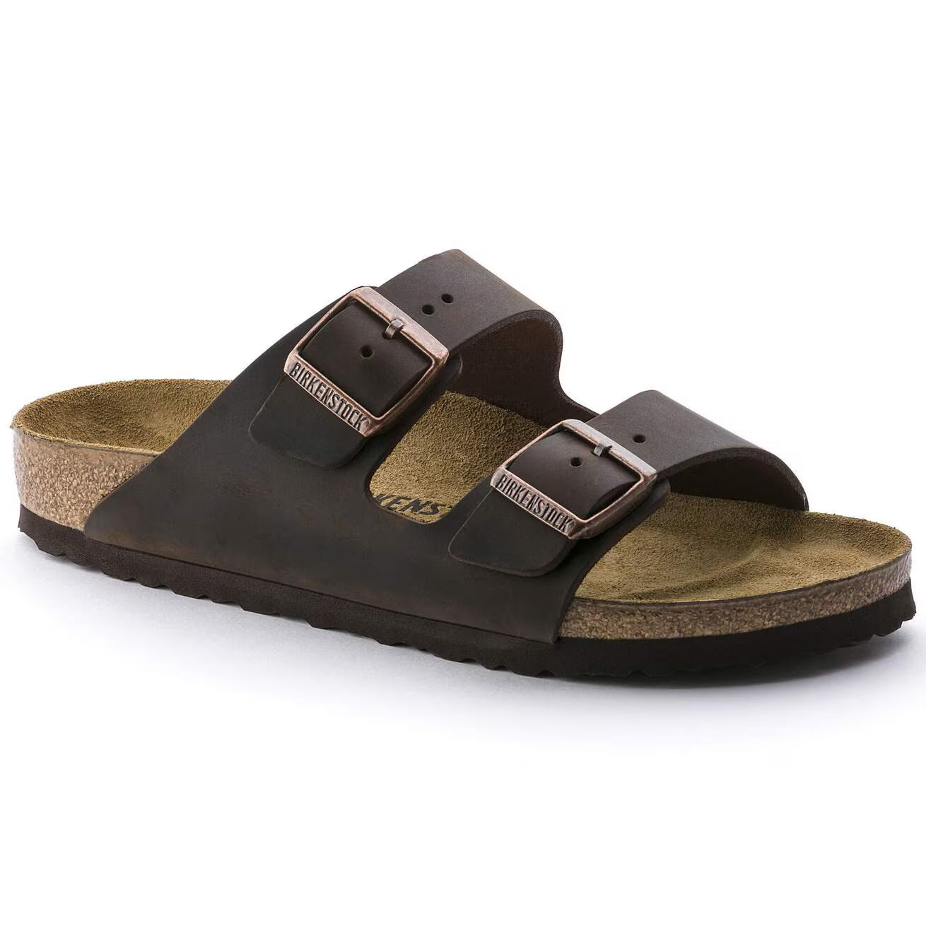 Birkenstock 052533 Arizona  Pelle oliata Habana