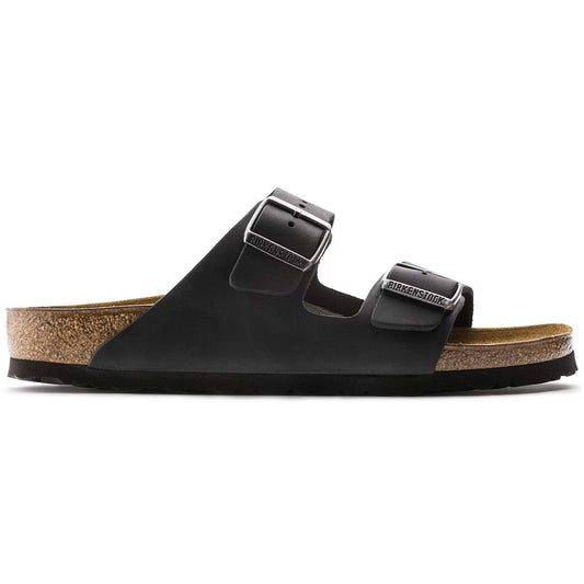 Birkenstock 552113 Arizona  Pelle oliata Black