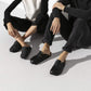 Birkenstock 059463 Boston  Pelle oliata Black