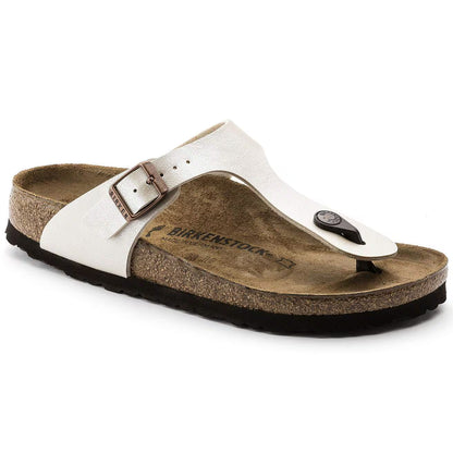 Birkenstock 943871 Gizeh  Birko-Flor Graceful Pearl White