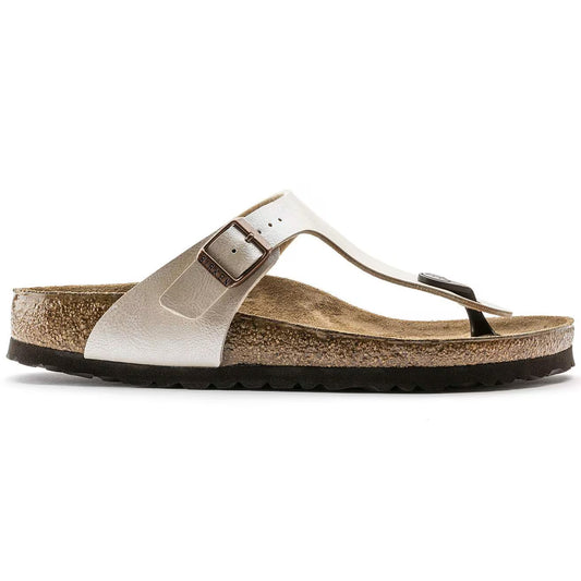 Birkenstock 943871 Gizeh  Birko-Flor Graceful Pearl White