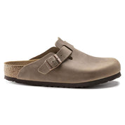 Birkenstock 960813 Boston Pelle oliata Tobacco Brown