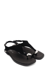 Gaia Shoes SF1691 Sandali infradito con dettagli gioiello