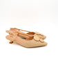 Gaia Shoes Chiara Slingback con texture intrecciata