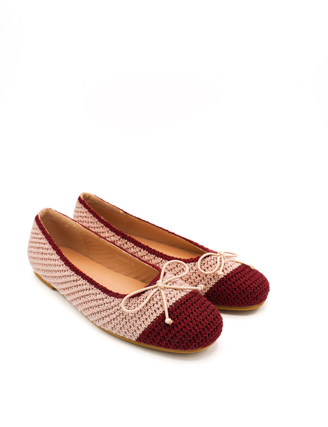 Gaia Shoes Caterina Ballerine in rafia con fiocco
