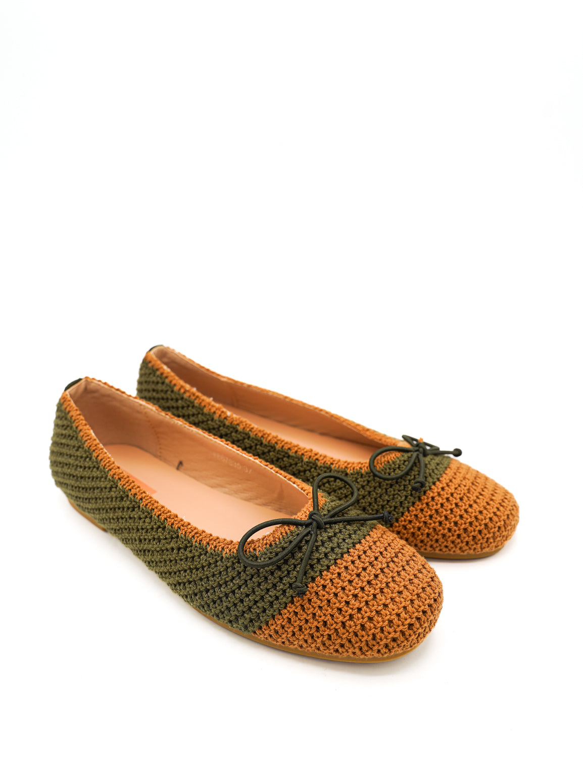 Gaia Shoes Caterina Ballerine in rafia con fiocco