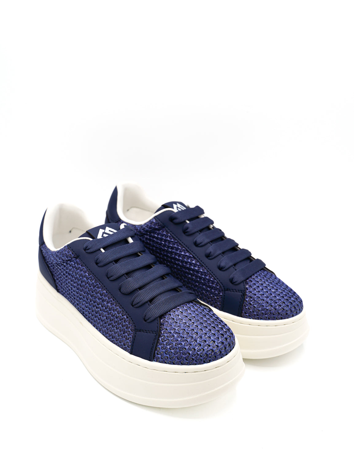 Gaia Shoes GB1037 Sneakers donna con tomaia intrecciata