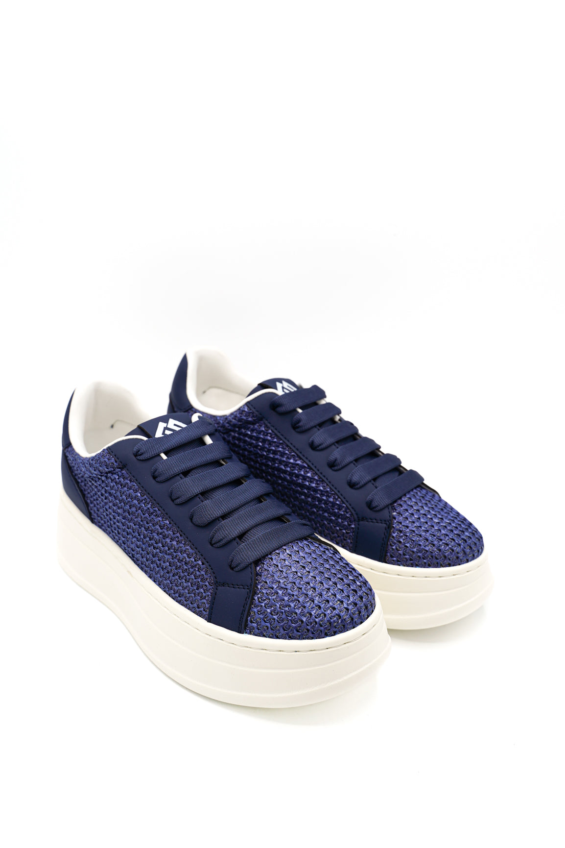 Gaia Shoes GB1037 Sneakers donna con tomaia intrecciata