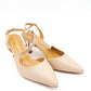 Gaia Shoes JO533-3 Dècolletè slingback a punta con scollo sagomato