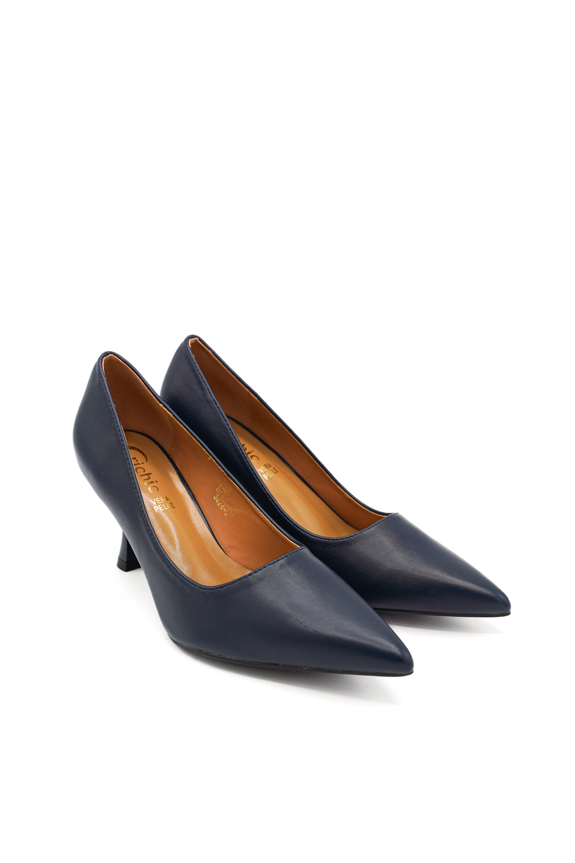 Gaia Shoes Angela Dècolletè a punta e punta affusolata