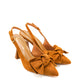 Gaia Shoes Amanda Slingback con punta affusolata  e maxi fiocco