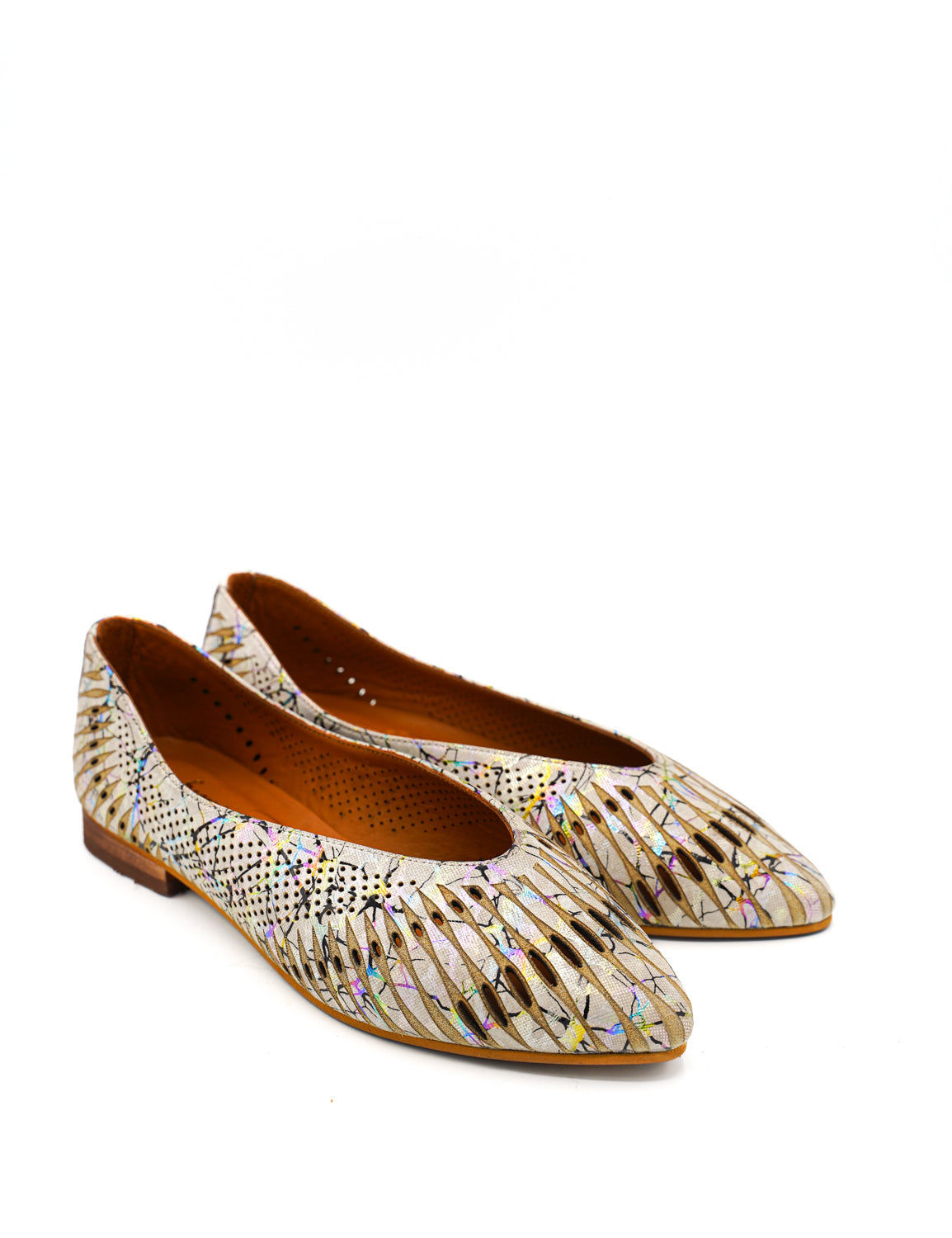 Scarpissime 944 909 Ballerine muticolor forate