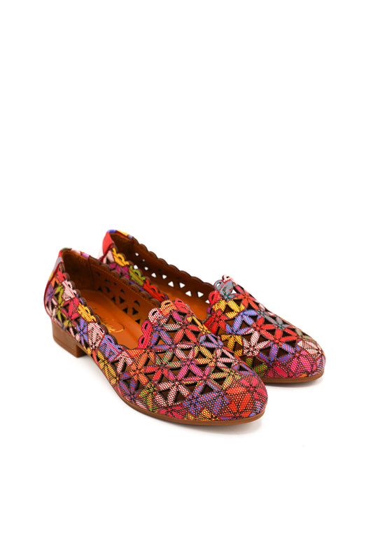 Scarpissime 944 707 Mocassini multicolor traforati