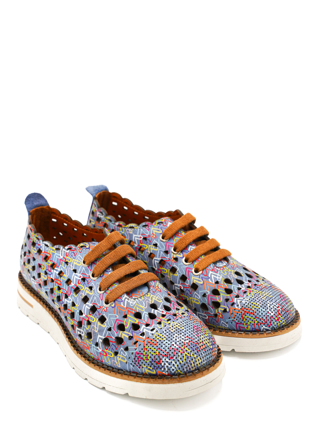 Scarpissime 778 391-33 Sneakers multicolor con tomaia forata