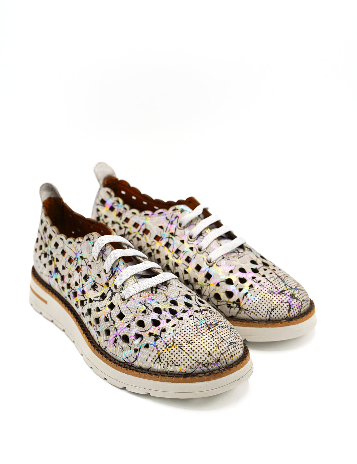 Scarpissime 778 391-33 Sneakers multicolor con tomaia forata