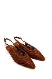 Gaia Shoes GD405 Slingback con tomaia intrecciata