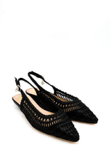 Gaia Shoes GD405 Slingback con tomaia intrecciata