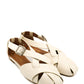 Gaia Shoes Agata Ballerine con design a gabbia e cinturino laterale