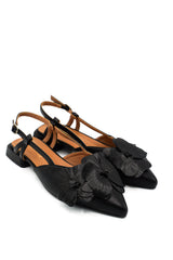 Gaia Shoes Antonella SlingBack con applicazioni floreali