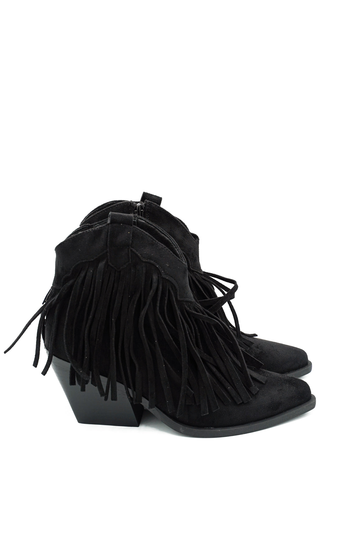 Gaia Shoes Fabiola Stivaletti texani con frange