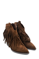 Gaia Shoes Fabiola Stivaletti texani con frange