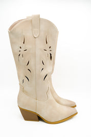 Gaia Shoes Fabiana Stivali texani traforati