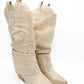 Gaia Shoes Federica Stivali texani slouchy con risvolto