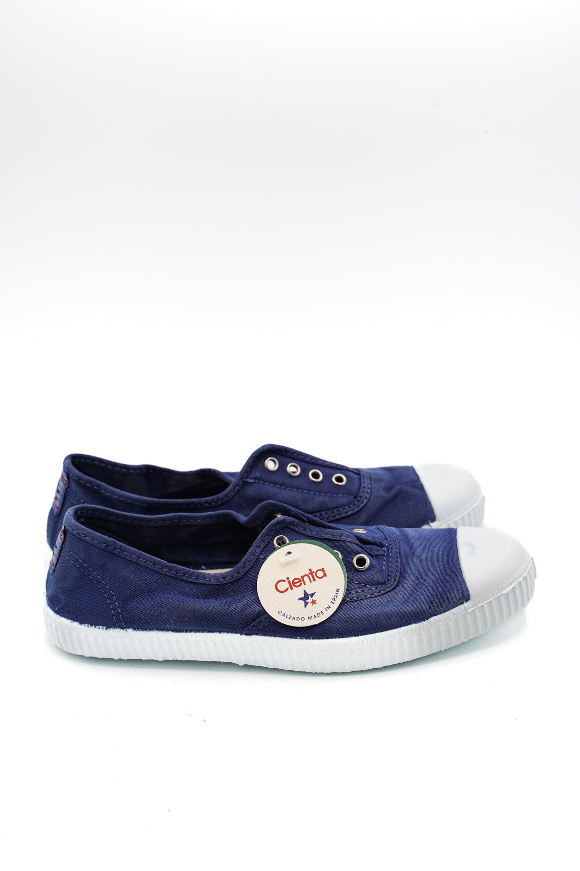 Cienta 70777 Sneakers Ingles Efecto Desgastado Sin Cordones donna