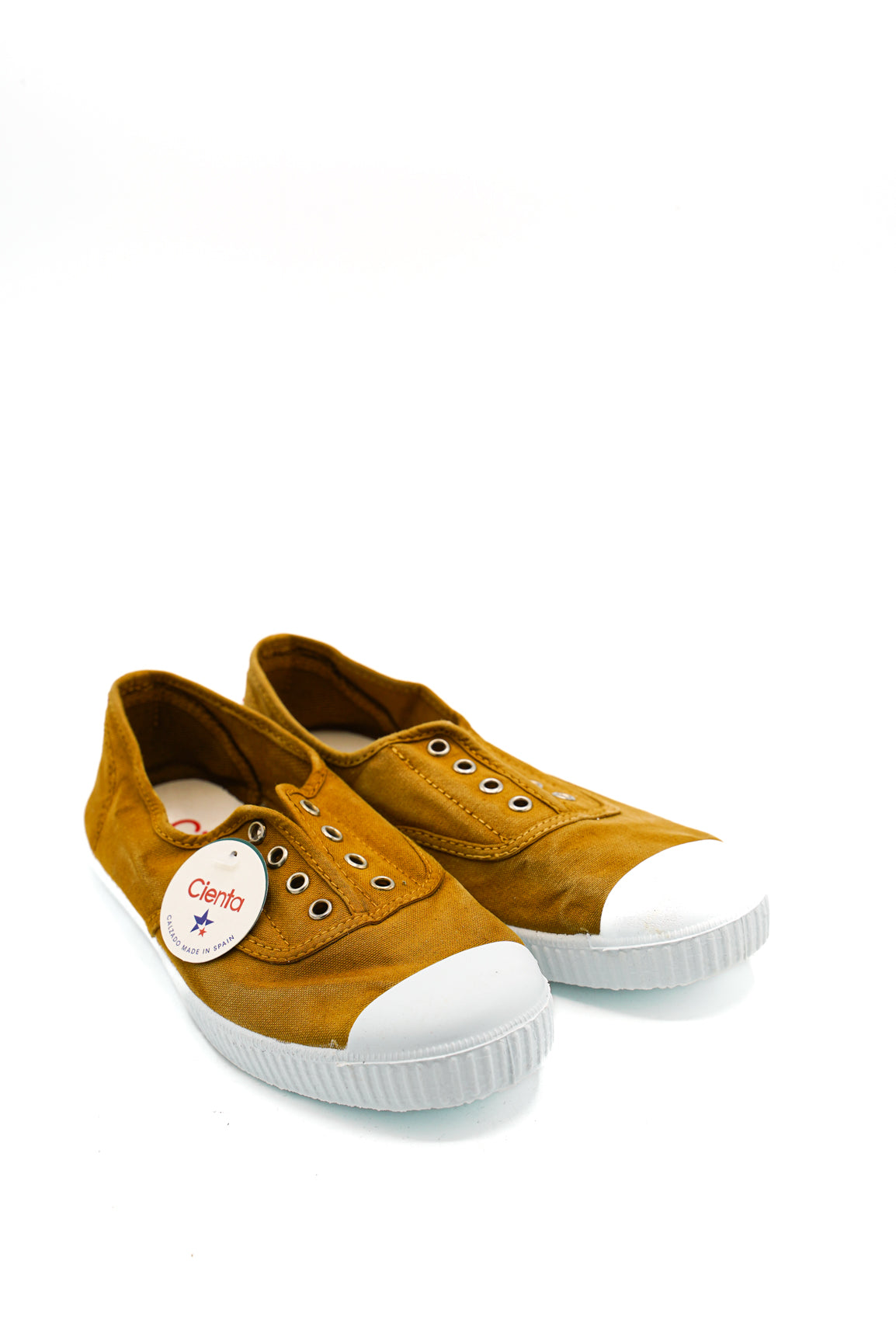 Cienta 70777 Sneakers Ingles Efecto Desgastado Sin Cordones donna